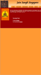 Mobile Screenshot of jainsanghsingapore.com